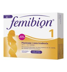 Femibion 1 28 tableta - vitamini za tudnice