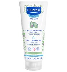 Posebno formuliran za bebe i decu, Mustela šampon za pranje kose i tela 2u1, u pakovanju od 200ml, je idealan za svakodnevnu higijenu bebe u vreme kupanja