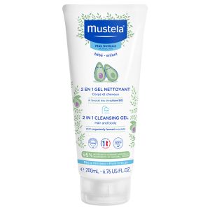 Mustela šampon za pranje kose i tela 2u1 200ml