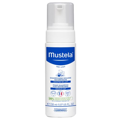 Mustela pena šampon za temenjaču 150ml - bezbedno za preventivno rodjene bebe - kupanje beba