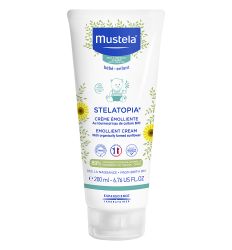 Mustela Stelatopia emolijentna krema 200ml - za sklonu atopijama i ekcemima - za osetljivu kozu bebe