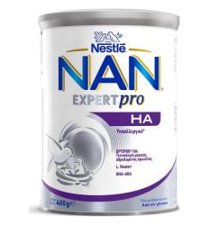 Nestlé NAN HA Expert Pro se može koristiti za prevenciju alergija i za ishranu zdrave odojčadi kada majka ne može da doji.