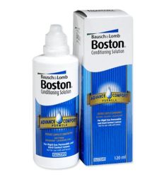 Boston Advance conditioning solution rastvor za čuvanje gaspropustljivih i tvrdih kontaktnih sočiva. Rastvor ima 120ml i služi da se sočiva čuvaju u toku noći.