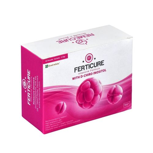 Ferticure je dijetetski proizvod namenjen ženama u reproduktivnom periodu, za pomoć u lečenju sindroma policističnih jajnika i insulinske rezistencije. Povećava šansu za trudnoću pored drugih povoljnih efekata po organizam.