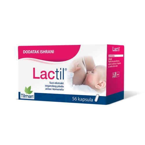 Lactil kapsule sadrže suve ekstrakte semena anisa i ploda komorača, koji doprinose produkciji majčinskog mleka tokom laktacije
