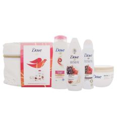 Dove set Nourishing Secret neseser (gel za tuširanje + dezedorans + šampon + krema za telo)