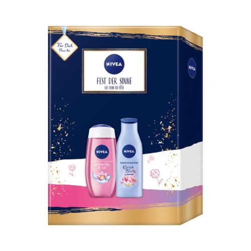 Za suvu kožu, uljani proizvodi iz Nivea Shine set - Gel za tuširanje i losion, daće vašoj koži potrebnu vlažnost, čineći je glatkom na dodir i svilenkastom.