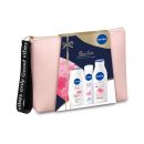 Nivea Rose Care set neseser (gel za tuširanje + losion + dezedorans)