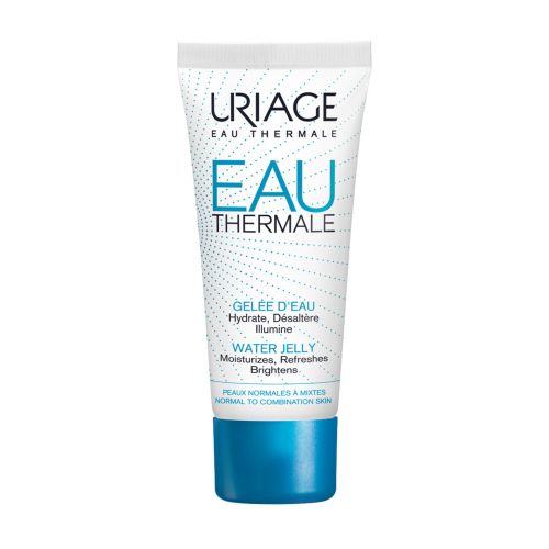Uriage EAU THERMALE gelée 40 ml, termalni hidratantni gel za negu lica namenjen za normalnu i kombinovanu kožu, trostruko obnavlja nivo hidratacije kože.