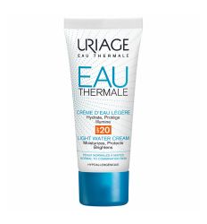 Uriage termalna lagana krema SPF20, 40ml za negu normalne i kombinovane kože lica, štiti od UV zračenja, hidrira kožu, ujednačava ten i usporava fotostarenje.