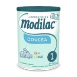 Modilac Doucéa 1 adaptirano mleko za bebe, za uzrast od 0 do 6 meseci, je mlečna formula sa laktoferinom specifično da zadovolji nutritivne potrebe odojčadi.