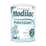 Modilac Précision 2 adaptirano mleko za bebe, od 6 do 12 meseci, je mlečna formula BEZ GLUTENA, specifično da zadovolji nutritivne potrebe odojčadi.