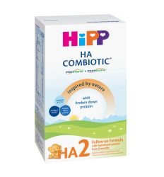 HIPP HA 2 Combiotic je napravljano po uzoru na majčino mleko i hipoalergeno je. Lako se vari i izuzetno zasitno.