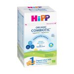 HIPP Organic Combiotic 1, mlečna formula iz organske proizvodnje, po uzoru na majčino mleko, namenjeo za uzrast odojčeta od rođenja.