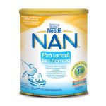 Nestlé NAN bez laktoze, mlečna formula, je pogodna za posebne prehrambene potrebe odojčadi, kada se ne doje ili se dohranjuju.