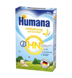 Humana HN je mlečna formula za osnovnu ili dodatnu ishranu u slučaju dijareja, kod odojčadi (dispepsija), dece i odraslih. - adaptirano mleko