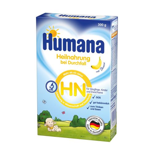 Humana HN je mlečna formula za osnovnu ili dodatnu ishranu u slučaju dijareja, kod odojčadi (dispepsija), dece i odraslih. - adaptirano mleko