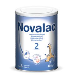 Novalac 2 je visoko adaptirana mlečna formula pogodna za ishranu odojčadi nakon 6  do 12 meseci starosti