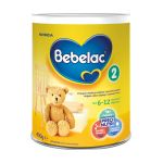 Bebelac 2, adaptirano mleko, namenjeno za bebe od 6. meseca života, obogaćeno prebioticima, gvožđem, vitaminom D i kalcijumom.