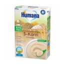 Humana organic bezmlečna instant kaša 5 žitarica 200g