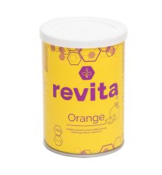 Revita orange je napitak napravljen na bazi liofiliziranog matičnog mleča i vitamina C pogodan za poboljšanje imuniteta.