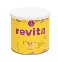 Revita orange je dodatak ishrani napravljen na bazi liofiliziranog matičnog mleča i vitamina C