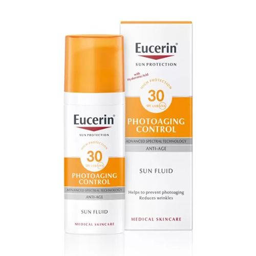 Eucerin sun anti-age krema za lice SPS30 50ml, za zaštitu kože lica od sunca za svaki dan,štiti i umiruje osetljivu i suvu kožu.Apoteka Živanović-Online prodaja