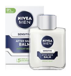 Nivea balsam posle brijanja sensitive 100ml namenjen za osetljivu kožu bez alkohola, sa kamilicom, vitamin E i provitamin B5 online prodaja - Apoteka Živanović.