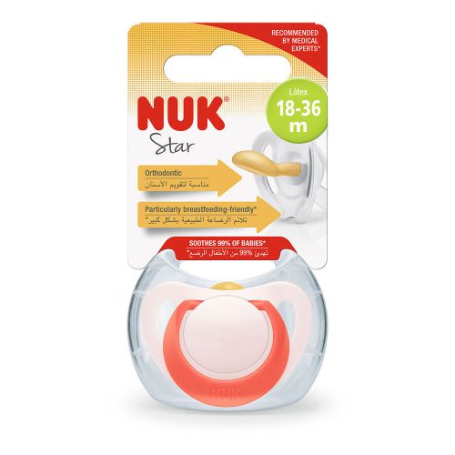 Nuk varalica kaučuk u kutiji Star 18-36m