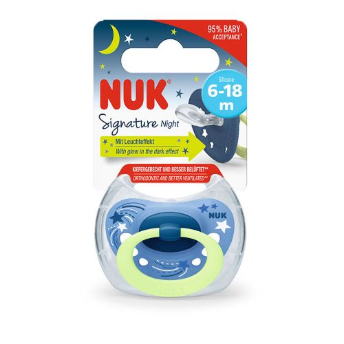 Nuk varalica silikon u kutiji Signature 6-18m