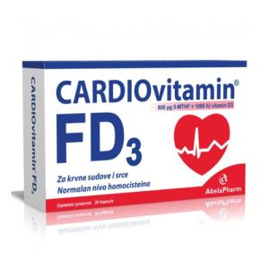 Cardiovitamin FD3 30 kapsula