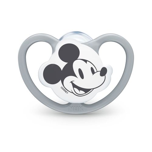 Nuk varalica silikon u kutiji Space Mickey Mouse 0-6m