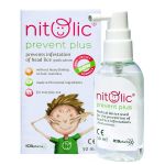 Nitolic preventiv plus sprej protiv vaški 50ml stvara zaštitni film na površini dlake koji zaustavlja kolonizaciju parazita i naseljavanje jaja (gnjida).