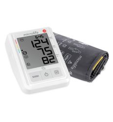 Microlife aparat za kontrolu pritisaka sa adapterom, torbicom za aparat i baterijama. Sa AFIB detektorom atrijalne fibrilacije za prevenciju moždanog udara.