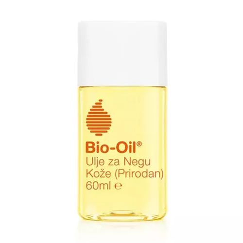 Bio-oil Natural 60ml, ulje sa 100% prirodnih sastojaka za poboljšanje kože,posebno kod ožiljaka, strija i neujednačenog tena.Dehidrira kožu i usporava starenje.