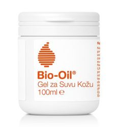 Bio-oil gel za suvu kožu, 100ml preparat napravljen od ulja, namenjen je za hidrataciju suve i osetljive kože.Gel je izuzetno upijajući i ne ostavlja masan trag