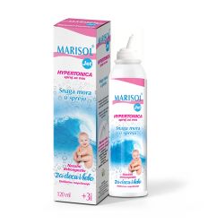 Marisol Jet, hipertonični sprej za nos 120ml, vlaži i regeneriše nazalnu sluznicu i ispira iz nosa alergene i čestice iz spoljašnje sredine.100% prirodan