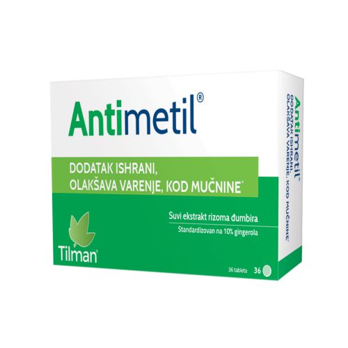 Antimetil 36 tableta prirodni preparat za mučninu