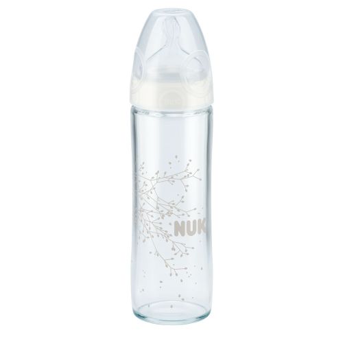 NUK plastična flašica First Choise + New Classic 0-6m 240ml