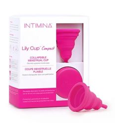 Intimia Lily Cup sklopiva menstrualna čaša, idealna za putovanja, za lagana do srednje obilna krvarenja. Veličine B za žene sa vaginalnim porođajem.