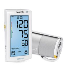 Microlife BP A7 Touch digitalni aparat za merenje krvnog pritiska sa inovativnom AFIB tehnologijom koja detektuje atrijalnu fibrilaciju.