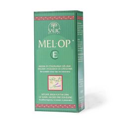 Mel-op E Šaljić melem 200 ml,  je posebno namenjen melem za otklanjanje ožiljaka, keloida i posledica od opekotina.