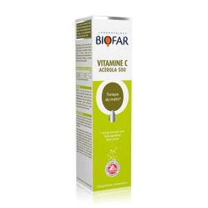Biofar vitamin C Acerola 500 šumeće tablete