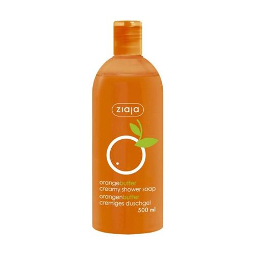 Ziaja gel za tuširanje - Narandžin puter je namenjen za sve tipove kože. Intenzivno hidrira kožu tela, štiti i vidno je omekšava. Pakovanje 500ml.
