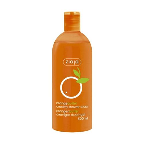 Ziaja gel za tuširanje - Narandžin puter je namenjen za sve tipove kože. Intenzivno hidrira kožu tela, štiti i vidno je omekšava. Pakovanje 500ml.