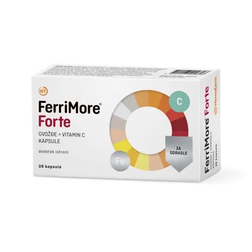 FerriMore Forte 30 kapsula - za anemiju