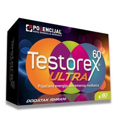 Testorex Ultra 60 kapsula pomaže organizmu da prirodnim putem proizvede količinu testosterona sa svim poželjnim efektima, bez neželjenih efekata.