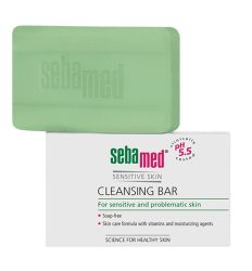 Sebamed sapun 100g namenje za negu kože lica i tela, a naročito za negu osetljive i problematične kože, kao što su koža sklona aknma, dermatitisu ili ekcemu.