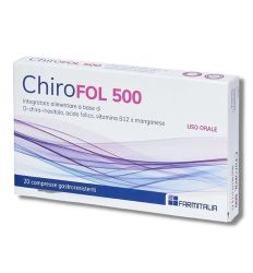Chirofol 500 20 tableta - poboljsava ovulatorne funkcije