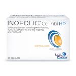 INOFOLIC COMBI HP je jedinstvena formulacija koja pojačava metabolički efekat mio-inozitola i utiče pozitivno na regulaciju znakova i simptoma PCOS-a kod žena sa prekomernom težinom i gojaznih žena